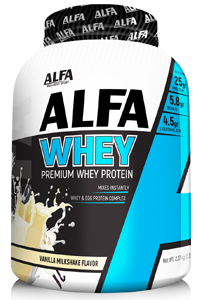 אלפא ALFA בטעם וניל - אבקת החלבון מס׳ 1 בישראל